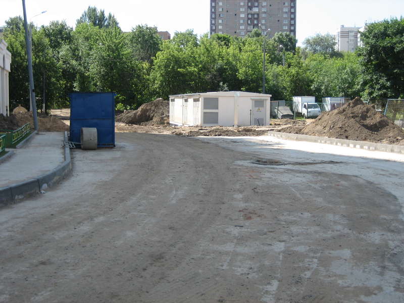 Обустройство двора Нагатино-Садовники - - Официальный сайт Нагатино-Садовники, мкр.1, корпус 29А - http://www.NagatinoS.com