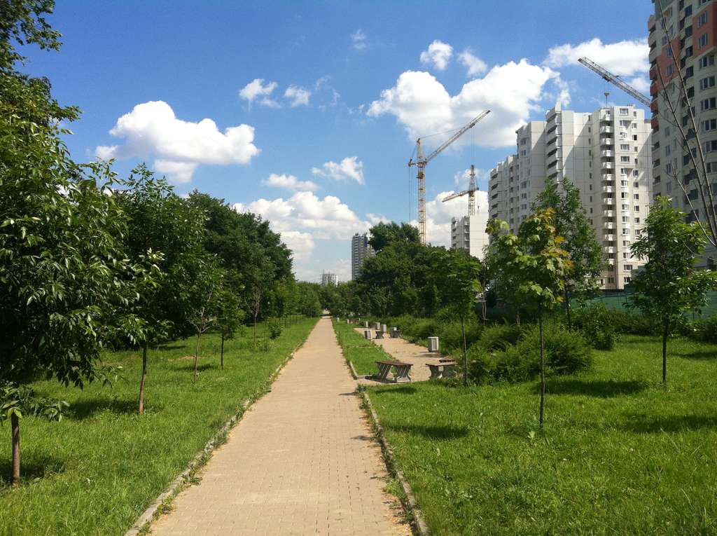 Обустройство двора Нагатино-Садовники - - Официальный сайт Нагатино-Садовники, мкр.1, корпус 29А - http://www.NagatinoS.com