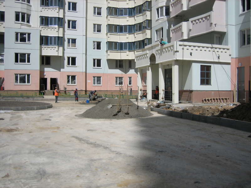 Обустройство двора Нагатино-Садовники - - Официальный сайт Нагатино-Садовники, мкр.1, корпус 29А - http://www.NagatinoS.com